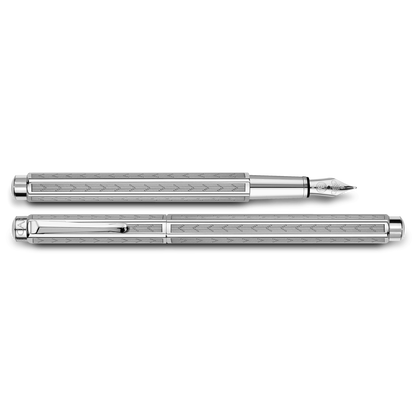 Stylo Plume ECRIDOR™ CHEVRON Platiné