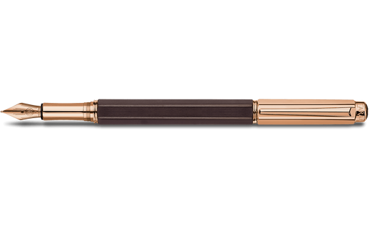 Stylo Plume VARIUS™ EBONY Plaqué Or Rose