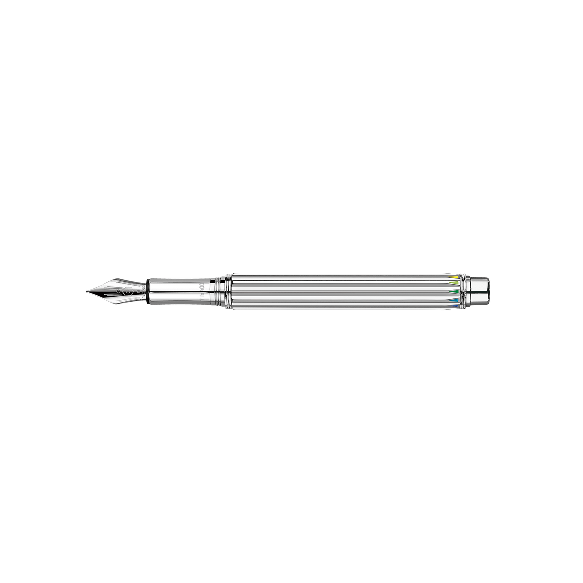 Silver-Plated and Rhodium-Coated VARIUS™ RAINBOW Fountain Pen limitierte Edition