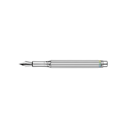 Silver-Plated and Rhodium-Coated VARIUS™ RAINBOW Fountain Pen limitierte Edition