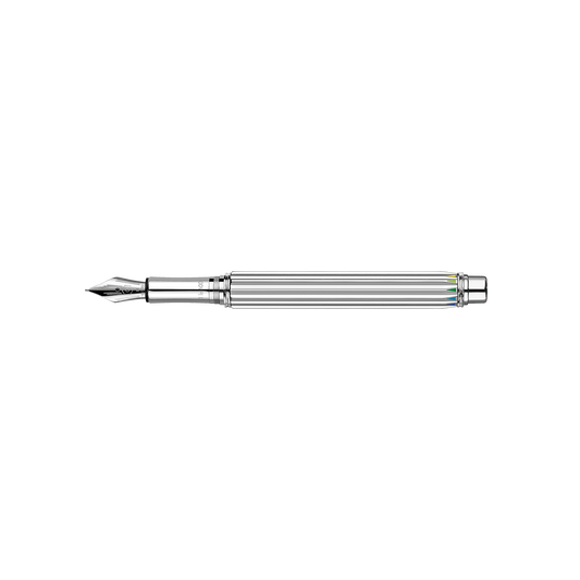 Stylo Plume VARIUS™ RAINBOW Argenté Rhodié Édition Limitée