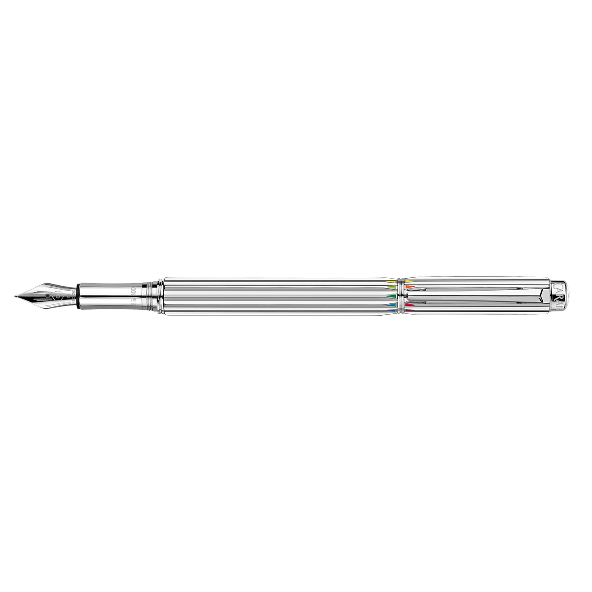 Silver-Plated and Rhodium-Coated VARIUS™ RAINBOW Fountain Pen limitierte Edition