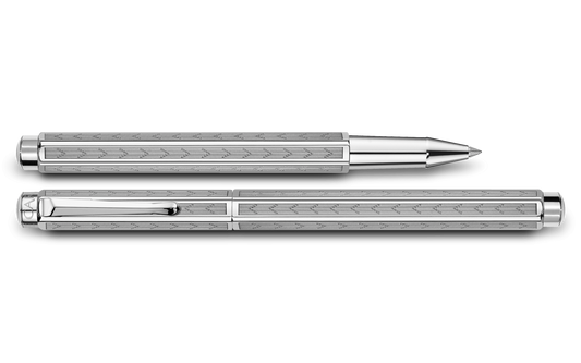Platinum-Coated ECRIDOR™ CHEVRON Roller Pen