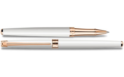 Tintenroller LÉMAN™ SLIM Weiss Rosegold