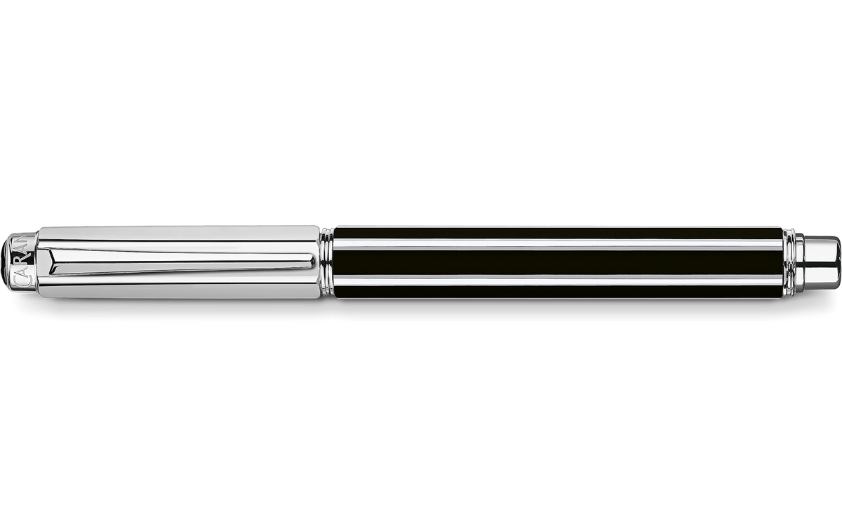 Silver-Plated, Rhodium-Coated VARIUS™ CHINA BLACK Roller Pen